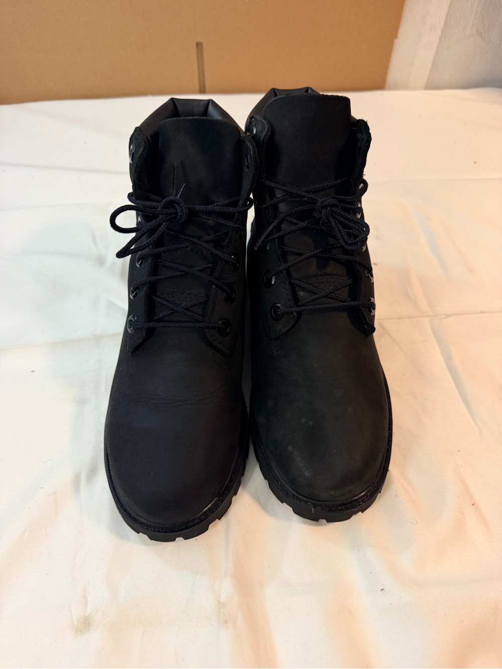 Timberland Black Rugged Tread Boots
